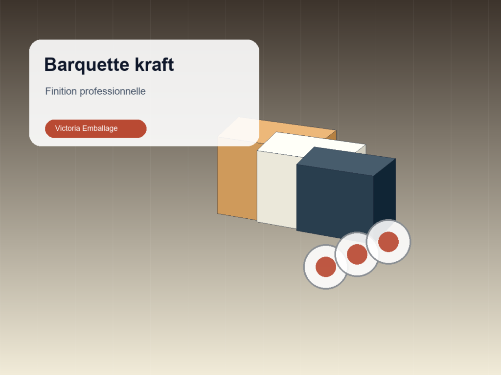 Barquette alimentaire kraft - Victoria Emballage