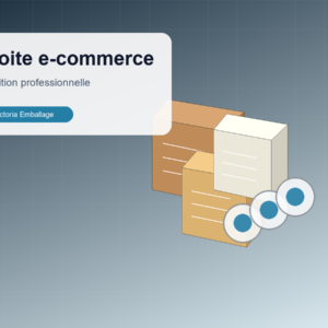Boite e-commerce personnalisable - Victoria Emballage