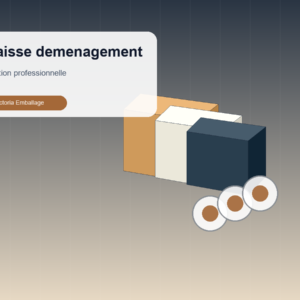 Caisse demenagement renforcee - Victoria Emballage