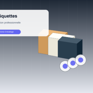 Etiquettes adhesives expedition - Victoria Emballage