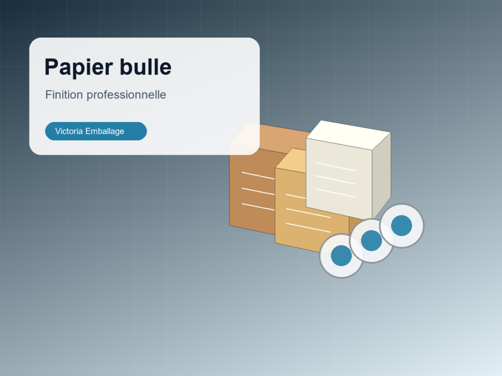 Papier bulle protecteur rouleau - Victoria Emballage